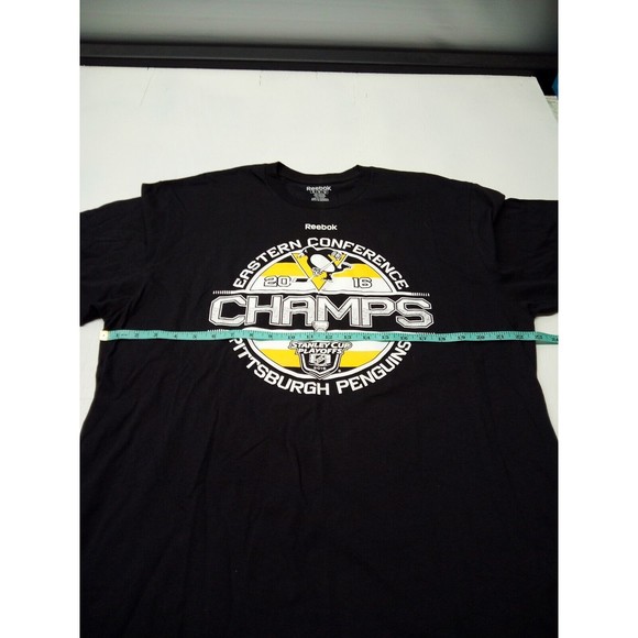 Pittsburgh Penguins Reebok 2016 "Eastern Conference Champions"  T-Shirt XL - Picture 3 of 5